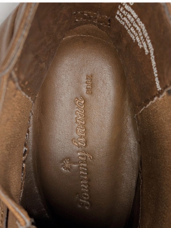 Tommy Bahama Brown Leather Chelsea Boots Size 10 Rocker Canyon main image 5